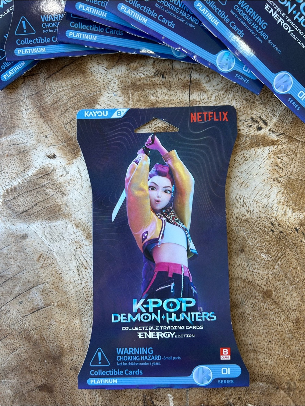 Rumi- KPop Demon Hunters Collectible Cards - Energy Edition- Kayou